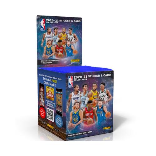 PANINI NBA 2020/2021 – Stickers and Card Collection Packets