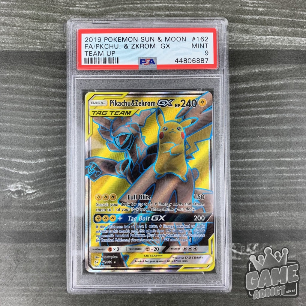 Pikachu & Zekrom GX - Sun & Moon: Team Up - Pokemon