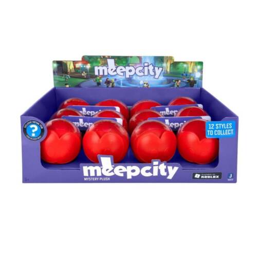 Roblox Collection: Meep City Micro Plush Mystery 3-Pack [Includes 3  Exclusive Virtual Items]